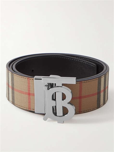 reversible checkered burberry belt|authentic burberry reversible belt girls.